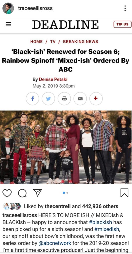 Black-ish’ Renewed for Season 6; Rainbow Spinoff ‘Mixed-ish’ In the Works