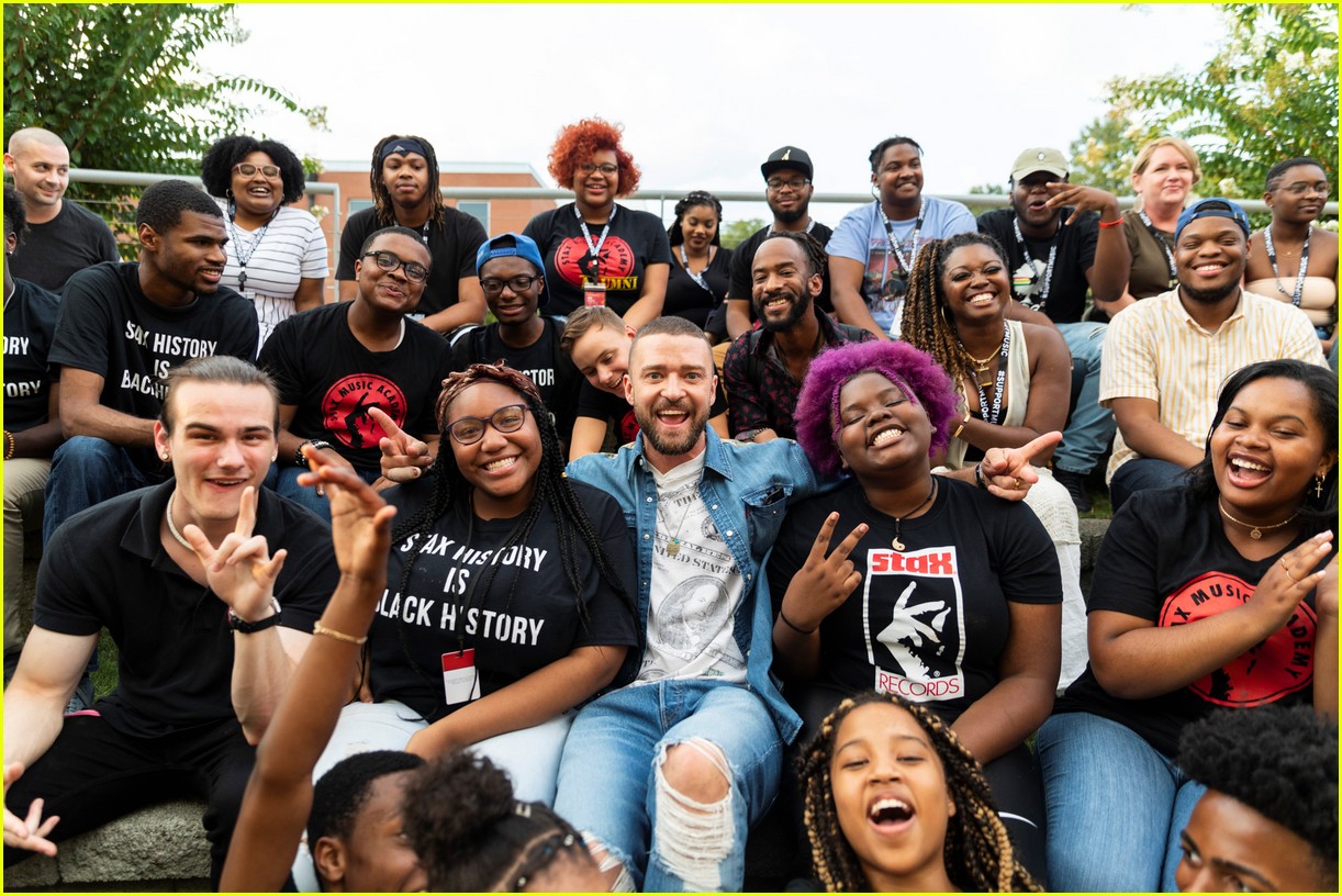Justin Timberlake and Levi's Contributes to Stax Music Academy With A Songwriting Lab