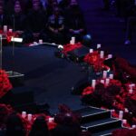 Kobe Bryant and Daughter Gianna Honored at Staples Center Memorial