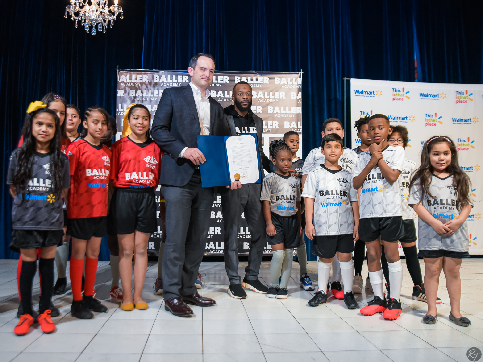 Local Sports Foundation: Baller Academy Teams up with Walmart for Uniform Unveiling Party