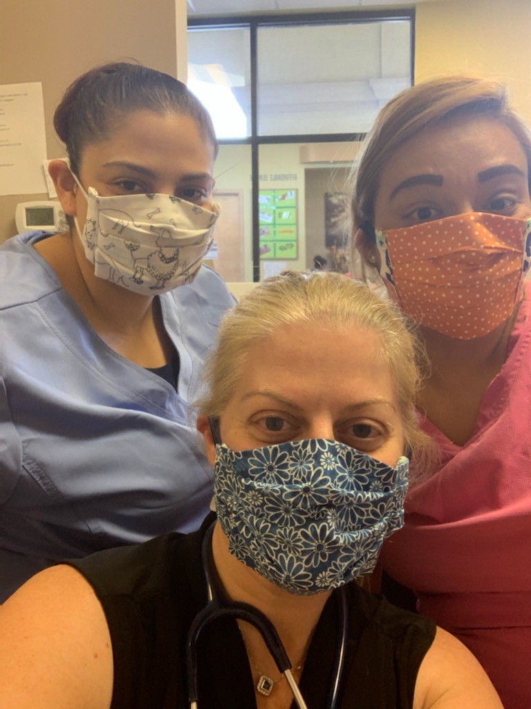 Houston Woman and Sons Create Face Masks to Help Coronavirus Community