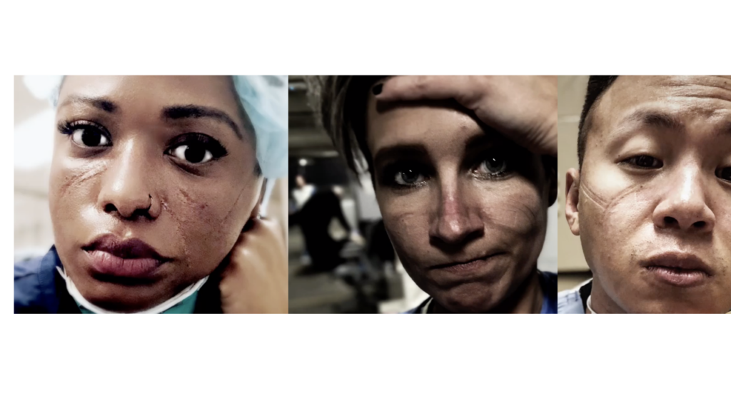 Dove puts medical workers front and center in new "Courage Is Beautiful" ad