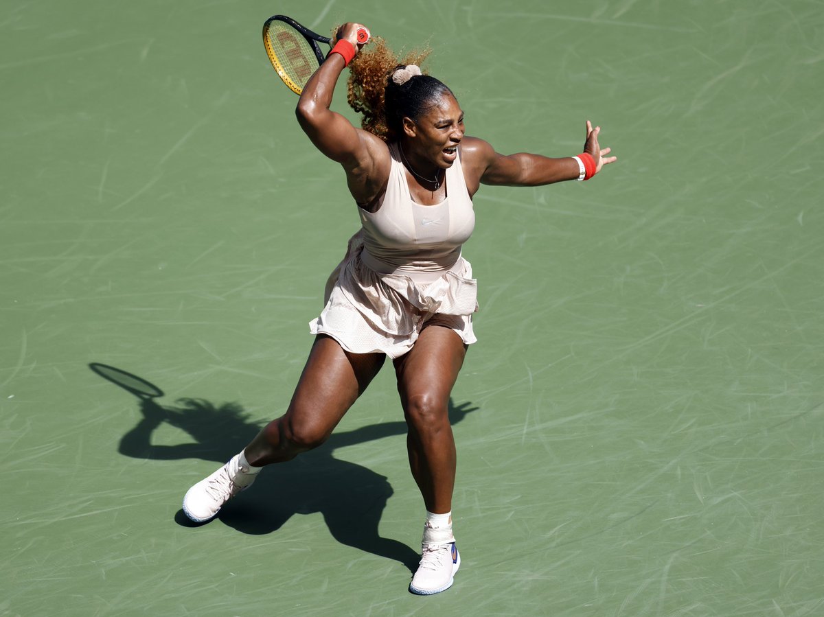 Serena Williams Celebrates US Open Quarterfinals
