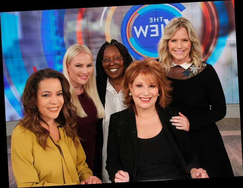 The View Moderators - Whoopi Goldberg, Joy Behar, Sunny Hostin, Sarah Haines and Meghan McCain