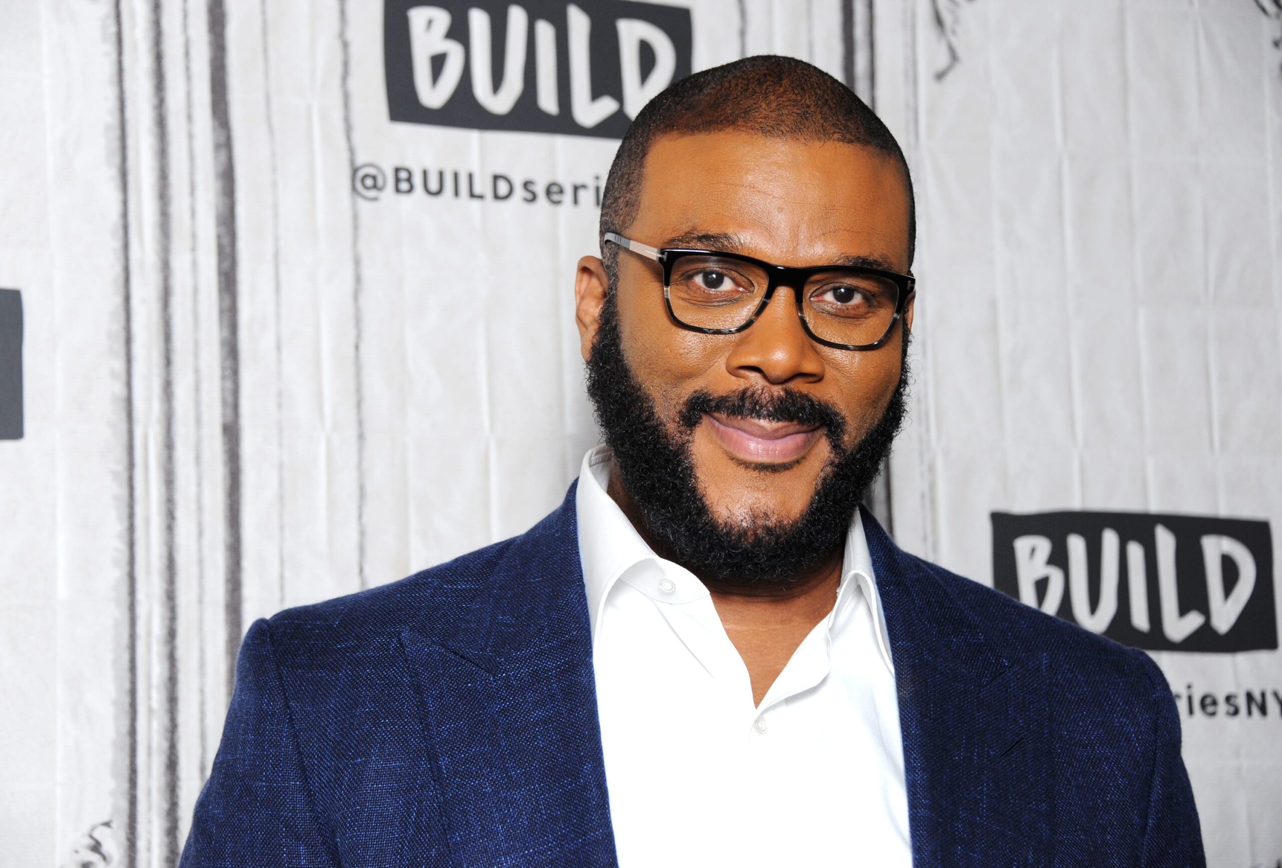 Tyler Perry's Food Giveaway at the Tyler Perry Studios