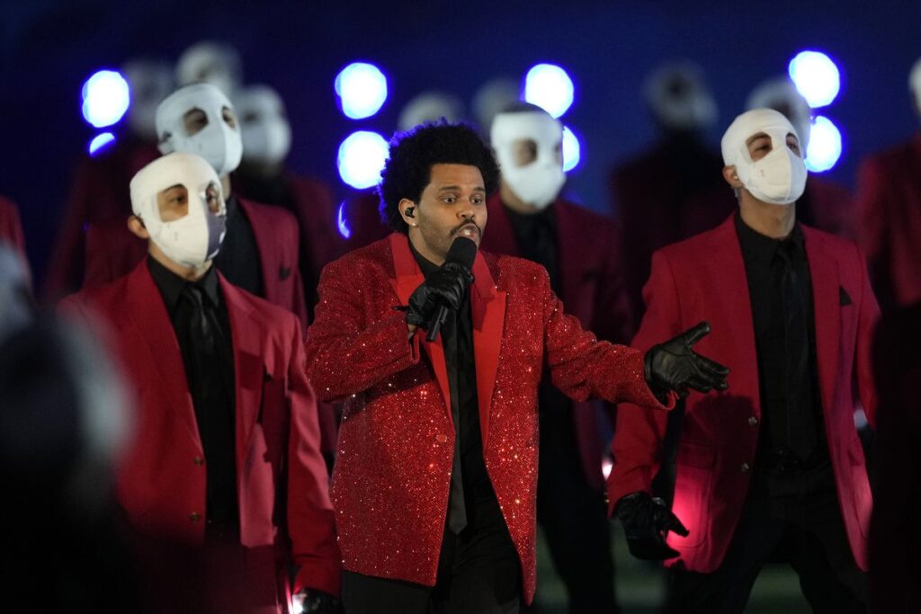 TSuper Bowl LV Halftime Show: The Weeknd