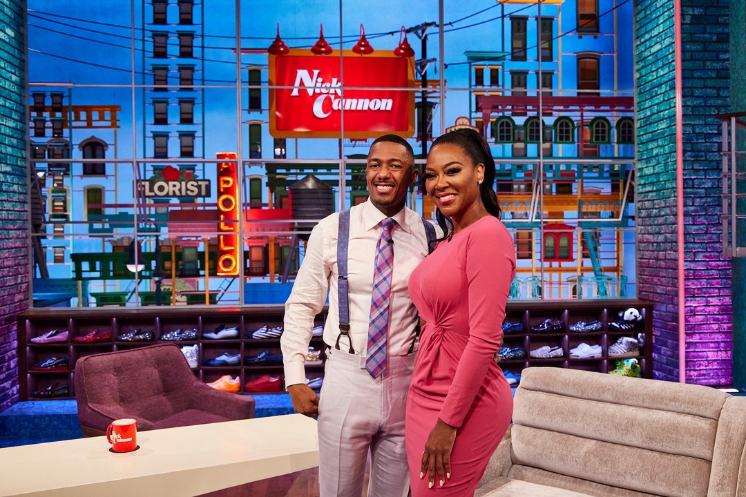 Nick Cannon and Kenya Moore 1-31-2022