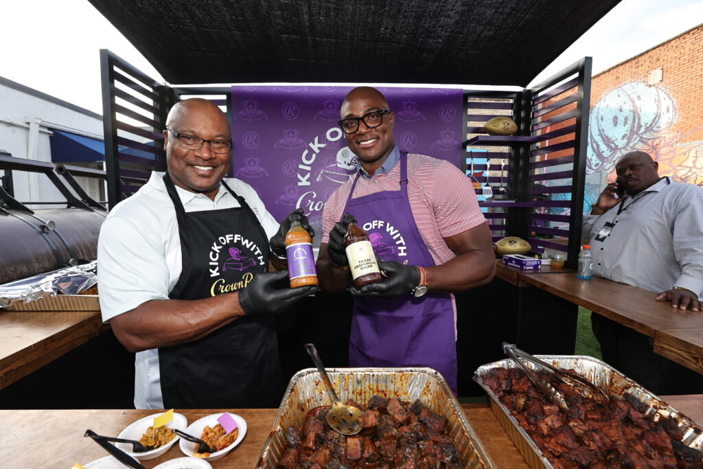 NFL Legends Bo Jackson and DeMarcus Ware Talks Giving Back During Head-to-Head Cookoff Competition in Houston