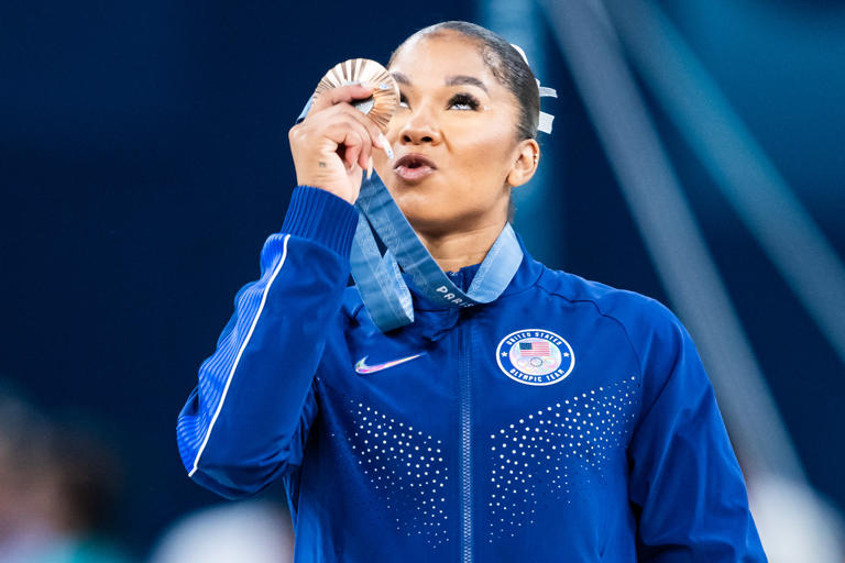 Jordan Chiles earns first individual Olympic media in floor final