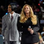 Kelly Rowland With Beyoncé Gives Rousing Speech To Thunderous Applause at Houston Campaign Rally