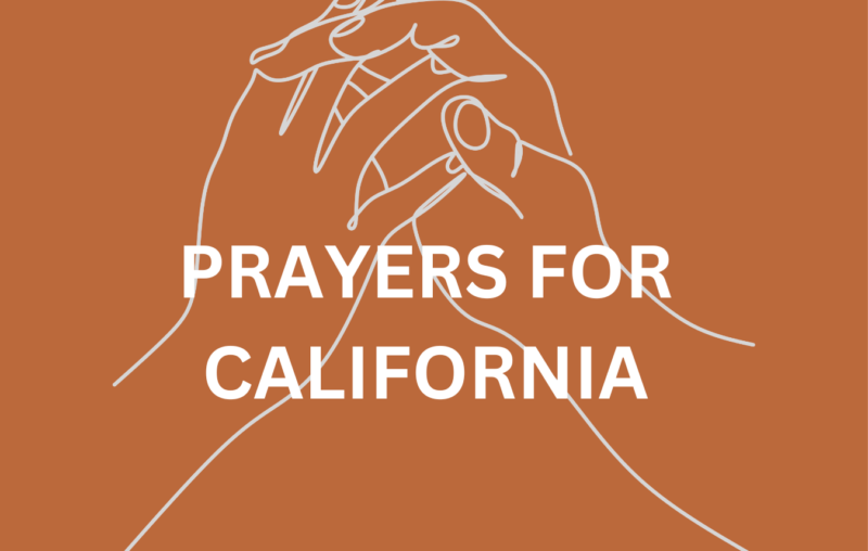 Prayers for California