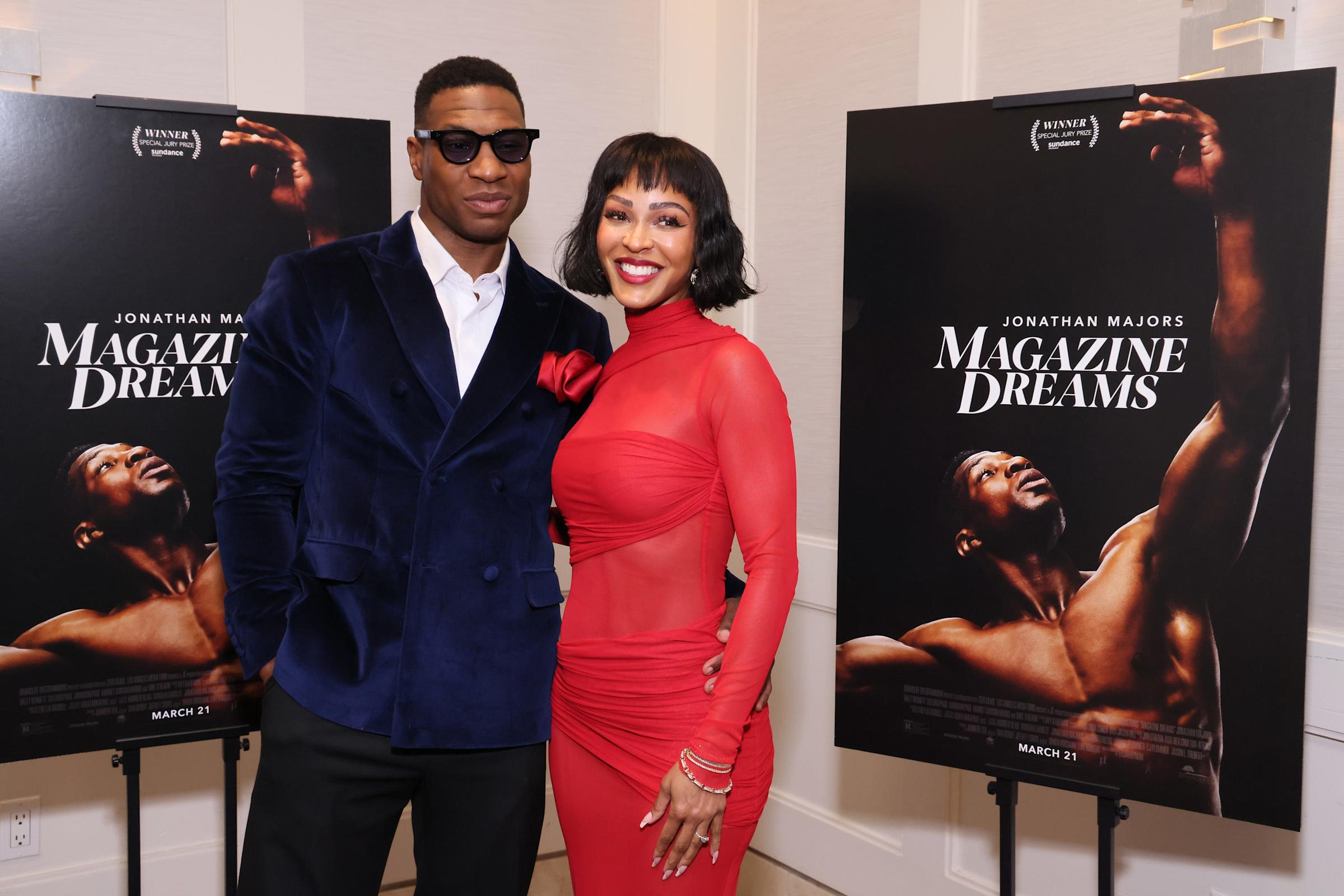 Jonathan Majors and Meagan Good are Married