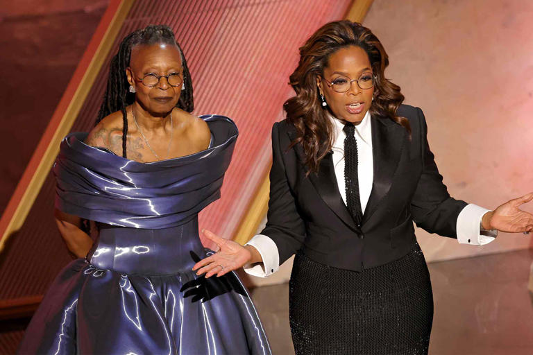 Oprah Winfrey and Whoopi Goldberg's tribute introduction to Quincy Jones at the Oscars