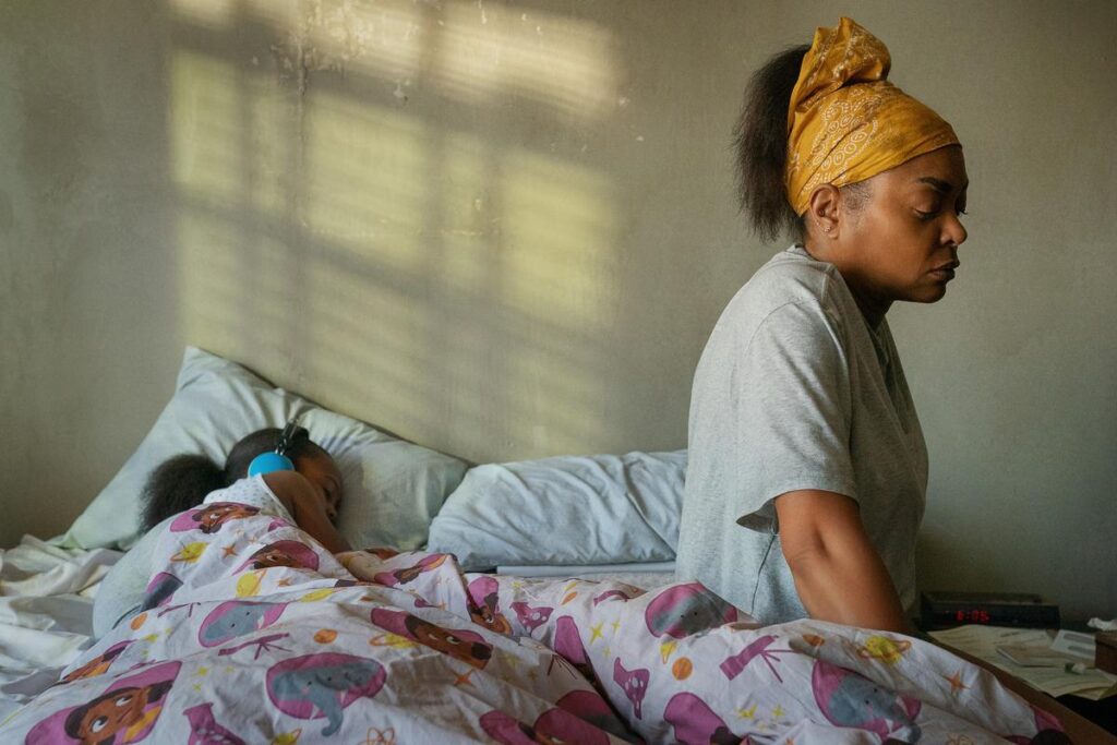 Taraji P. Henson in 'Straw.' Chip Bergmann/Perry Well Films 2/Courtesy Netflix