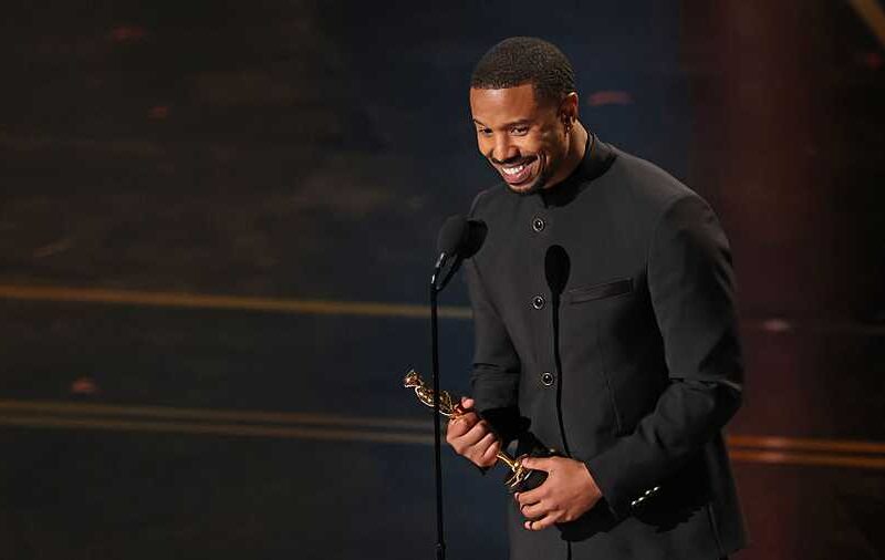 Michael B. Jordan Wins First Academy 'Best Actor' Award for "Sinners"