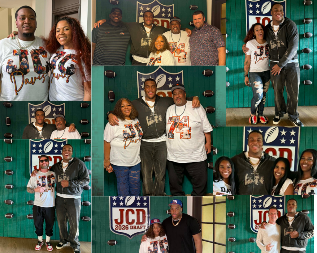 J.C. Davis: A Feel-Good 'Giants' Story on NFL Draft and Family